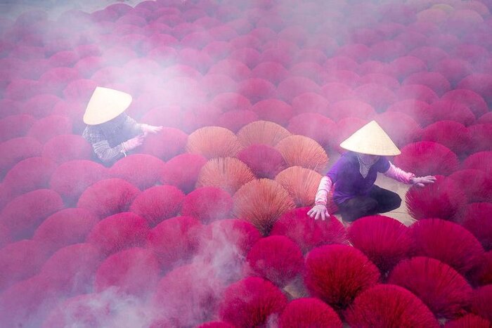 Incense Production Process